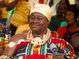 A new chapter has begun in the history of the Lower Town Axim and Nsein Traditional Area as Nana Akaakye II was formally outdored as the Adehyehemaa (Royal Queen Mother) in a grand traditional ceremony marked by cultural display, community pride, and a vision of transformation.